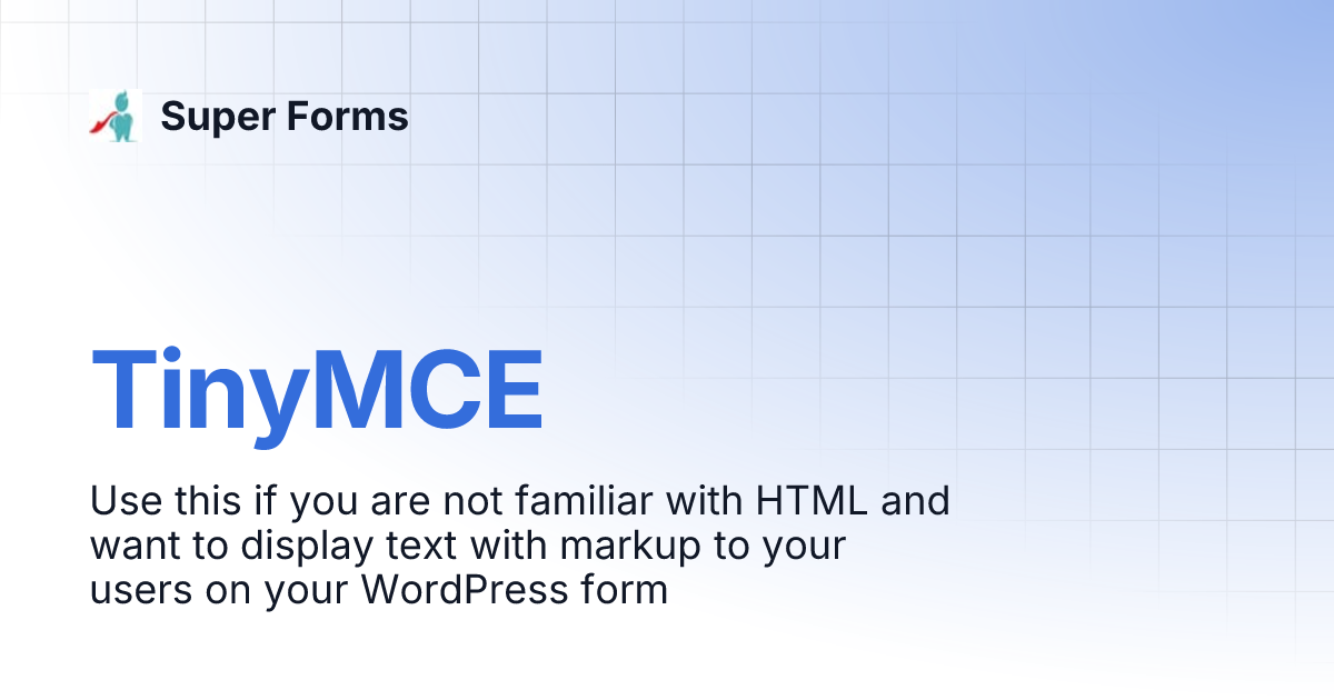 tinymce-super-forms